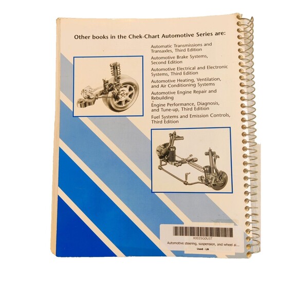 SHOP MANUAL By Chek Chart Automotive Steering, Suspension Good Used Condition - Picture 2 of 8